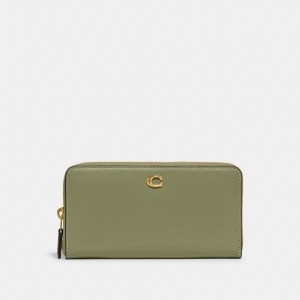 Coach Accordion Zip Wallet Moutarde | COH865523