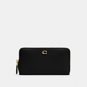 Coach Accordion Zip Wallet Negras | COH865501