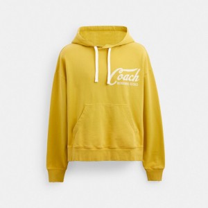 Coach Americana Hoodie Amarillo | COH866900