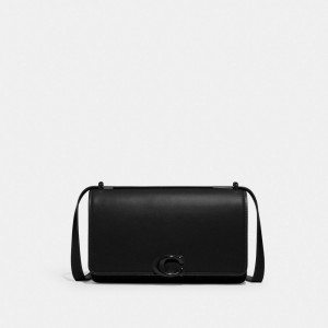 Coach Bandit Shoulder Bag Negras Negras | COH864741