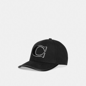 Coach Baseball Hat Negras | COH866421