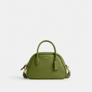 Coach Borough Bowling Bag Verde Claro | COH865121