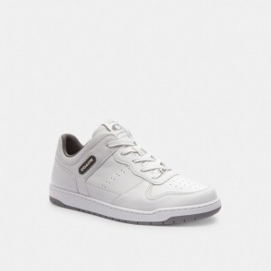 Coach C201 Sneaker Blancas Gris | COH866810