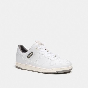 Coach C201 Sneaker Blancas Gris | COH866812