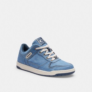 Coach C201 Sneaker Indigo Azules | COH866809