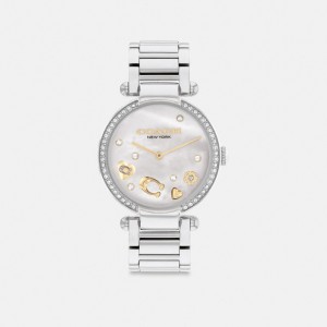 Coach Cary Watch, 34 Mm Gris | COH866281