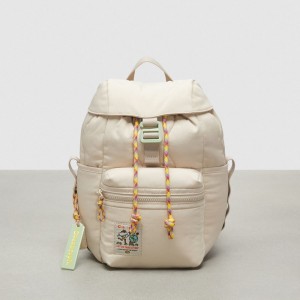 Coach Coachtopia Loop Mini Backpack Beige | COH866482