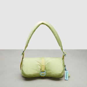 Coach Coachtopia Loop Puffy Wavy Dinky Bag Verde Claro | COH864787