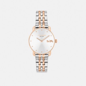 Coach Elliot Watch, 28 Mm Doradas Plateadas | COH866305