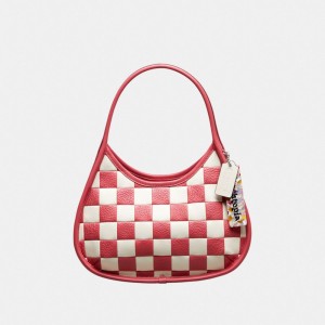 Coach Ergo Bag In Checkerboard Patchwork Upcrafted Leather Rosas | COH865115