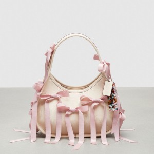 Coach Ergo Bag In Coachtopia Leather: Bows All Over Beige | COH864867