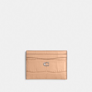 Coach Essential Card Case Plateadas | COH865569