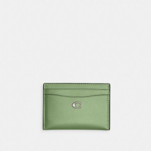 Coach Essential Card Case Plateadas | COH865570