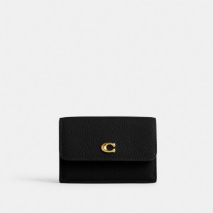 Coach Essential Mini Trifold Wallet Negras | COH865556