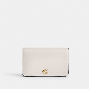 Coach Essential Slim Card Case Blancas | COH865492