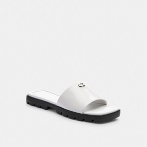 Coach Florence Sandal Blancas | COH865869