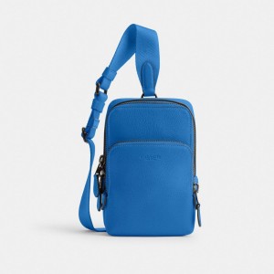 Coach Gotham Sling Pack 13 Azules | COH866497