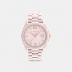 Coach Greyson Watch, 36 Mm Rosas | COH866235