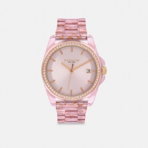 Coach Greyson Watch, 36 Mm Rosas | COH866293