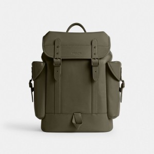 Coach Hitch Backpack Verde | COH866488