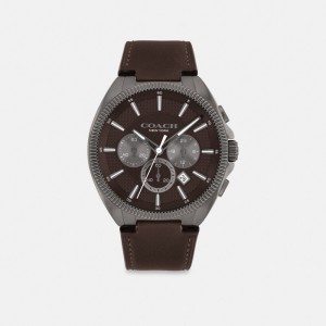 Coach Jackson Watch, 45 Mm Marrones | COH866985