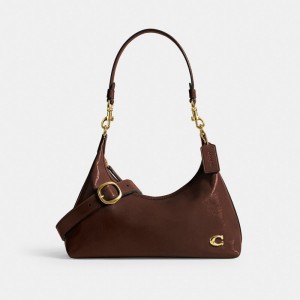 Coach Juliet Shoulder Bag Chocolate | COH864829