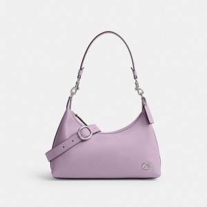 Coach Juliet Shoulder Bag Plateadas Moradas | COH864903