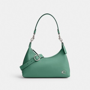 Coach Juliet Shoulder Bag Plateadas Turquesa | COH864764