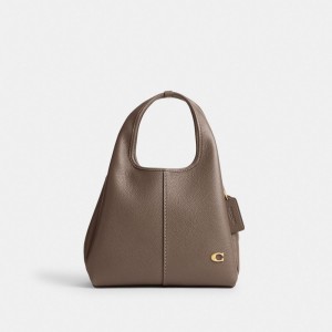 Coach Lana Shoulder Bag 23 Gris Oscuro | COH865142