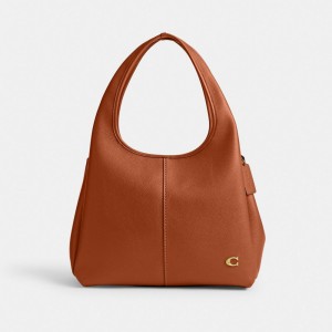 Coach Lana Shoulder Bag Marrones | COH864855