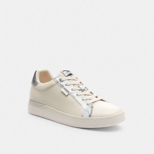 Coach Lowline Low Top Sneaker Plateadas | COH865827