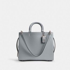 Coach Rogue Bag Plateadas Gris Azules | COH865119