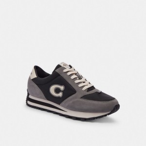 Coach Runner Sneaker Negras Gris | COH866799