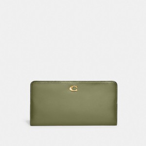 Coach Skinny Wallet Moutarde | COH865494