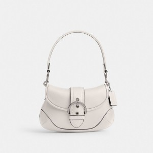 Coach Soho Bag In Regenerative Leather Plateadas | COH864838