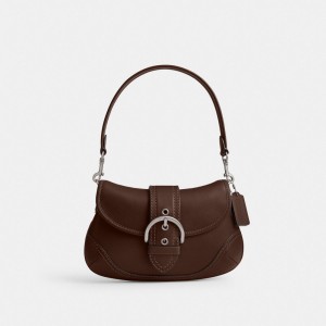 Coach Soho Bag In Regenerative Leather Plateadas | COH864749