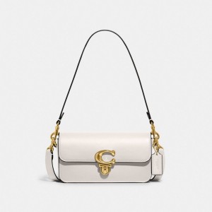 Coach Studio Baguette Bag Blancas | COH864735