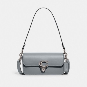 Coach Studio Baguette Bag Plateadas Gris Azules | COH864784