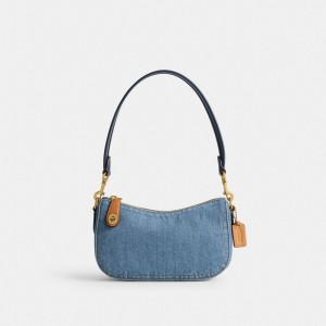 Coach Swinger Bag 20 Indigo | COH864991