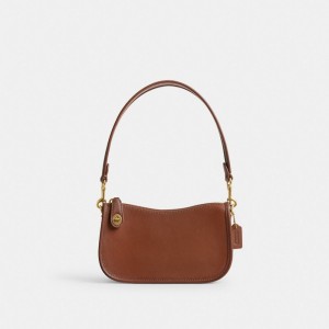 Coach Swinger Bag 20 Marrones | COH864792