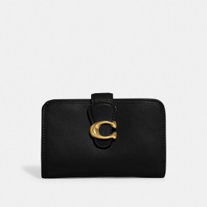 Coach Tabby Medium Wallet Negras | COH865552