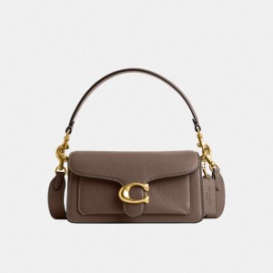 Coach Tabby Shoulder Bag 20 Gris Oscuro | COH864798