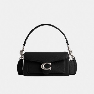 Coach Tabby Shoulder Bag 20 Plateadas Negras | COH864762