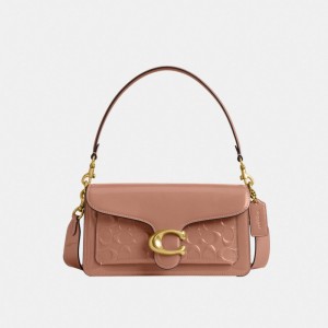 Coach Tabby Shoulder Bag 26 In Signature Leather Creme | COH864872