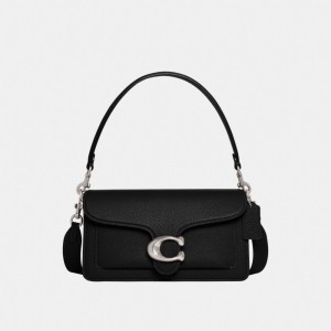 Coach Tabby Shoulder Bag 26 Plateadas Negras | COH864761