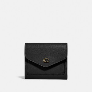 Coach Wyn Small Wallet Doradas Claro Negras | COH865606