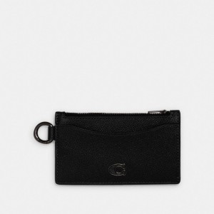 Coach Zip Card Case Negras | COH865692