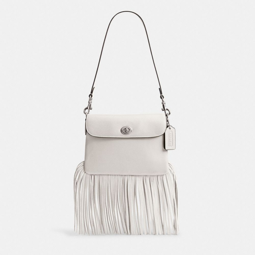 Coach 1964 Fringe Bag Plateadas | COH864743