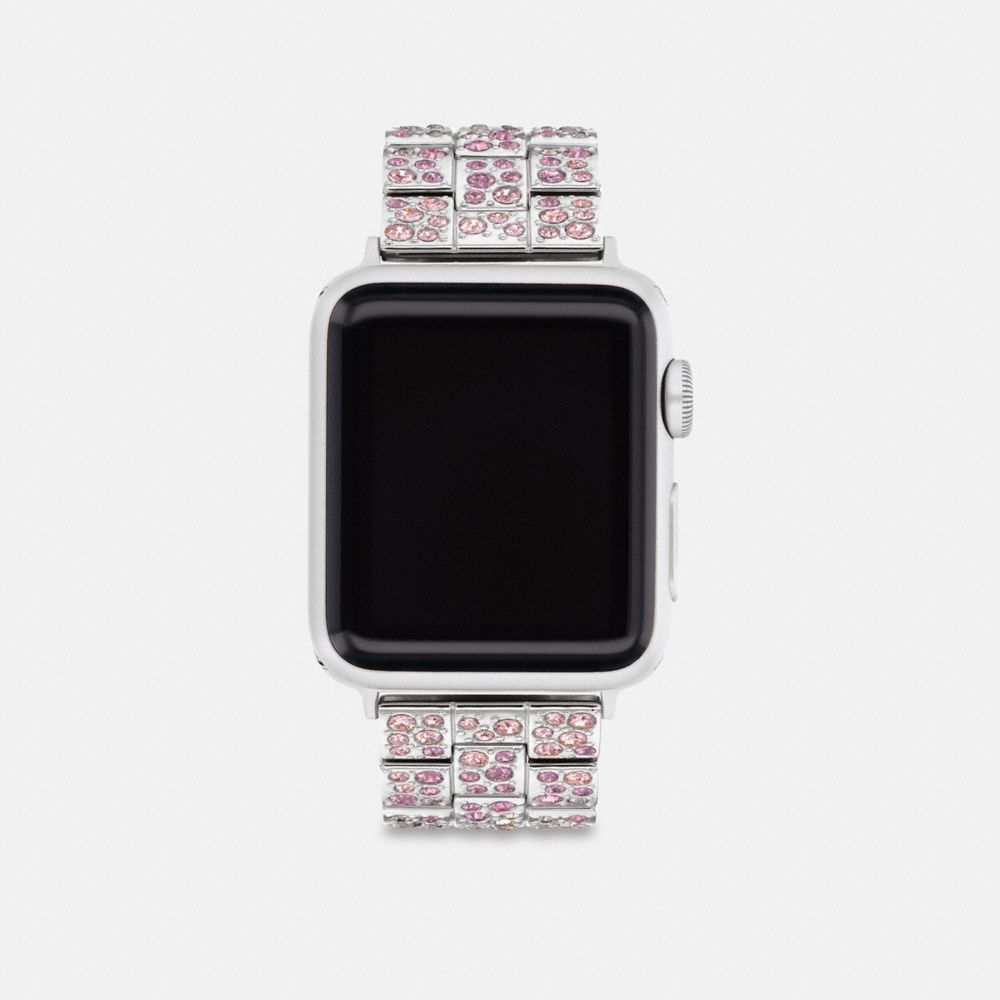 Coach Apple Watch® Strap, 38 Mm, 40 Mm And 41 Mm Rosas | COH866268