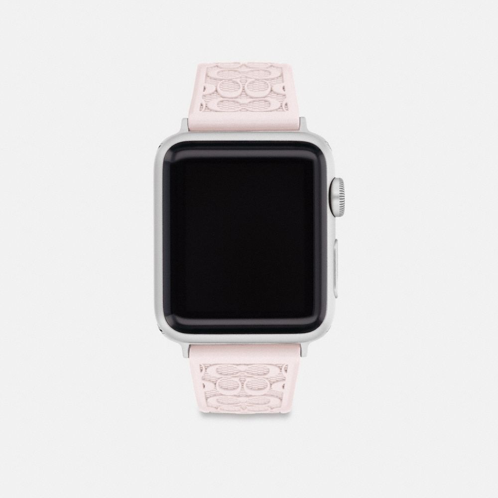 Coach Apple Watch® Strap, 38 Mm, 40 Mm And 41 Mm Rosas | COH866274